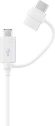 SAMSUNG   2w1 cable USB - microUSB