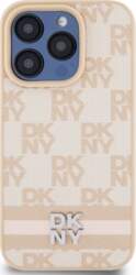 DKNY   PU Leather Checkered Pattern and
