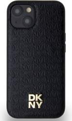 DKNY PU Leather Repeat Pattern Stack