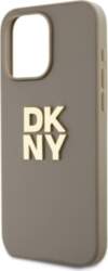 DKNY   PU Leather Stack Logo Wrist