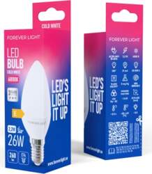 FOREVER LIGHT   LED Bulb E14 C37