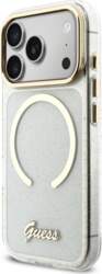 GUESS IML Glitter Script Strap MagSafe