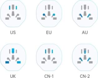 TECH-PROTECT UNIVERSAL TRAVEL ADAPTER FROM EU
