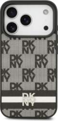 DKNY   PU Leather Checkered Pattern and