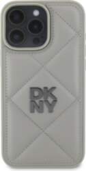 DKNY PU Leather Quilted Stack Logo