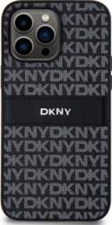 DKNY PU Leather Repeat Pattern Tonal