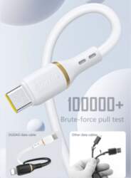DUDAO L25C USB-C - USB-C Silicone