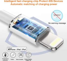 EGA D1 Lightning kabelis iPhone |