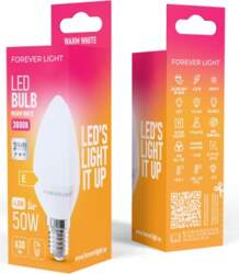 FOREVER LIGHT LED Bulb E14 C37