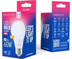 FOREVER LIGHT   LED Bulb E27 A60