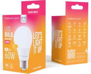 FOREVER LIGHT   LED Bulb E27 A60