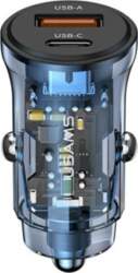 USAMS Ład. sam. 1xUSB+1xUSB-C C32 30W