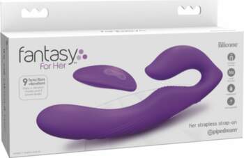 Bez siksnām silikona vibrators fantasy for