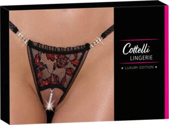 Atvērtais string Cottelli Collection — izmērs