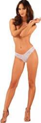 Biksītes OBSESSIVE stringi D-234950 — balts