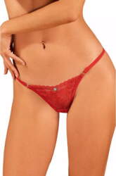 Tangas OBSESSIVE Thong XL/2XL — mežģīnes