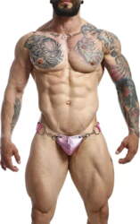 Jockstraps Mob D-243401 — rozā, one