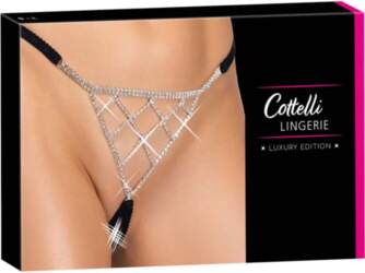 Biksītes String Cottelli Collection Rhinestones S–L