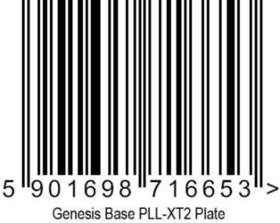Genesis Base PLL-XT2 L-tipa plāksne
