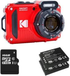 Kodak PixPro WPZ2 komplekts, sarkans