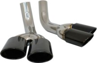 ProTuning.com Exhaust Muffler Tips Black