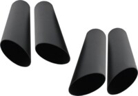 ProTuning.com Exhaust Muffler Tips Black