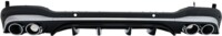 ProTuning.com Rear Diffuser with Silver