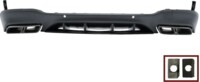 ProTuning.com Rear Diffuser with Exhaust