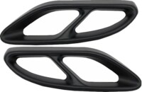 ProTuning.com Black Muffler Tips Covers