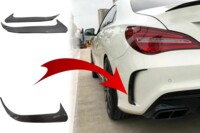 ProTuning.com Rear Bumper Flaps Side